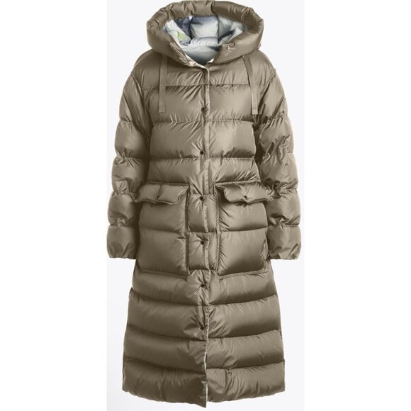 Parajumpers Jacket Womens Size Small Medium Reversible Down Puffer Long Coat
